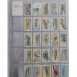 A collection of vintage Gallagher's military / transport related cigarette cards / trade cards to