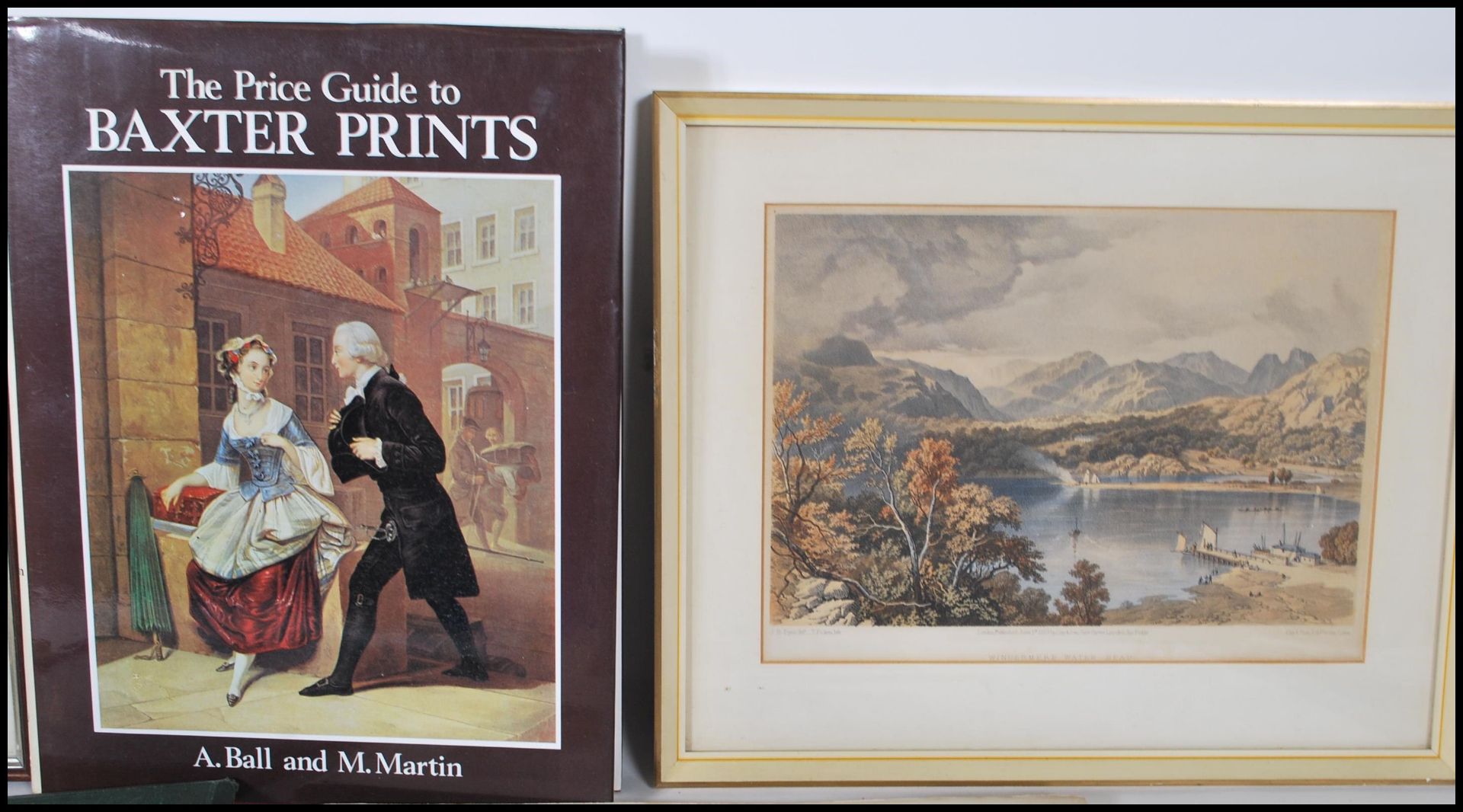 A collection of Lake District colour lithograph prints from 'The Lake Scenery of England' by J B - Bild 7 aus 8