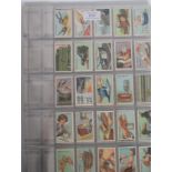 A collection of Gallaher's vintage cigarette / trade cards to include three full sets of 100