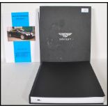 Bentley - The Story - by Andrew Frankel a large coffee table dealers presentation book concerning