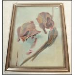 Dick Boulton ( Artist & Sculptor ) - ' Pheasant ' - A large 20th Century pastel and chalk on
