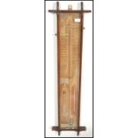 An early 20th century Admiral Fitzroy Barometer/Spirit Thermometer/ Atmosphere Gauge with moveable