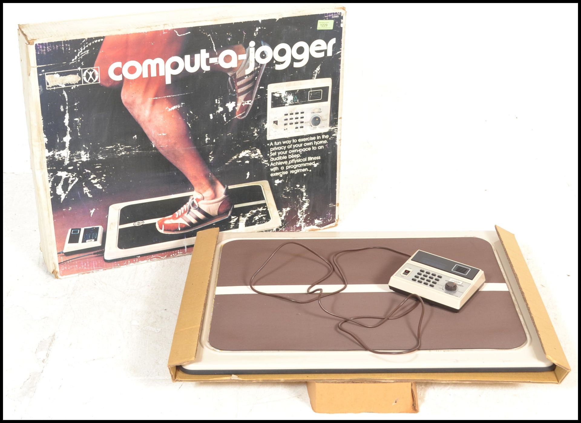 A retro 20th Century boxed rare Computer-A-Jogger