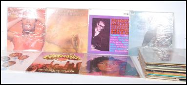 A collection of vintage LP long play 33 RPM 12" vinyl record albums to include; The Sound of