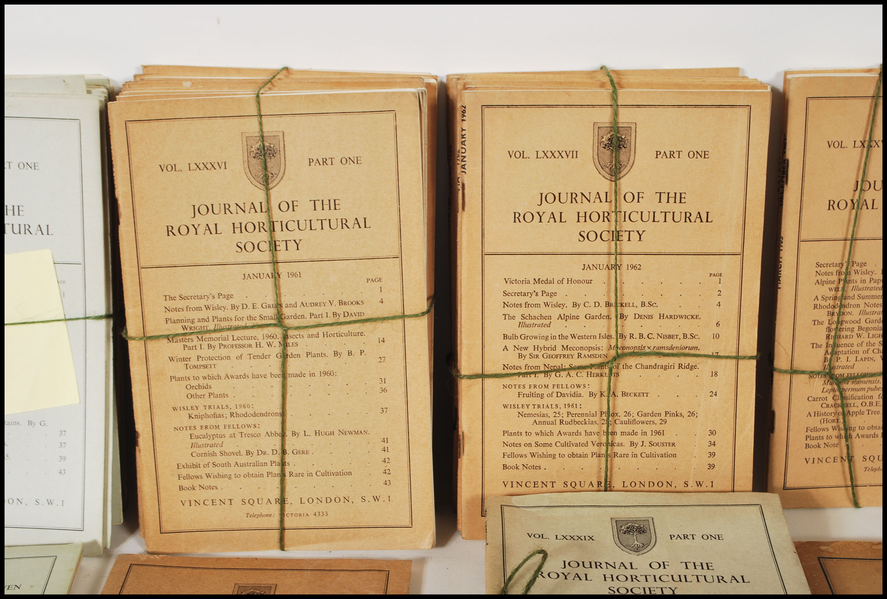 A quantity of the Journal of the royal horticultur - Image 3 of 15