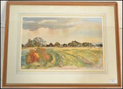 Harold Sayer R.E. R.W.A. (1913-1993) - 'Frampton Water Meadow' A 20th Century watercolour on paper
