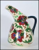 Wileman & Co early 20th Century Foley (pre Shelley) ' Faience ' wash / toilet jug in the Iris