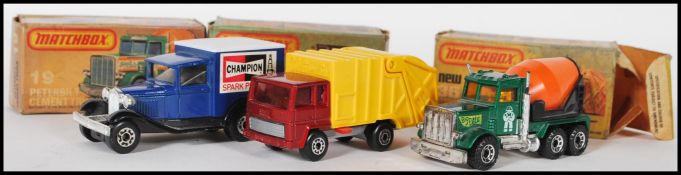 MATCHBOX 75 SCALE DIECAST BOXED VEHICLES