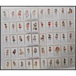 Cigarette Cards, Gallahers Kute Kiddies full set of 100 cards, some cards light staining and spoting