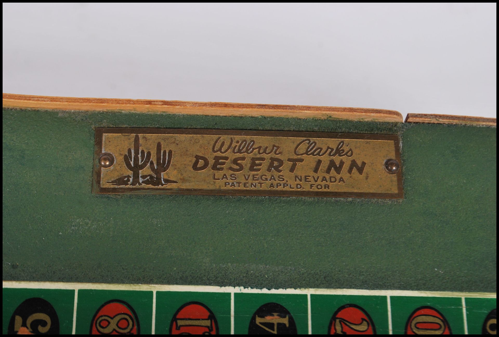 A vintage 1960's casino miniature roulette table h - Bild 6 aus 6