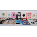 A collection of 45' single vinyl records mostly fr