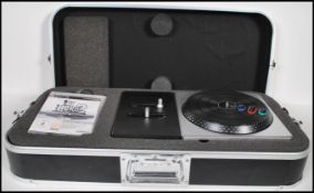 PLAYSTATION 3 DJ HERO 2 SET WITH GAME AND TURNTABL