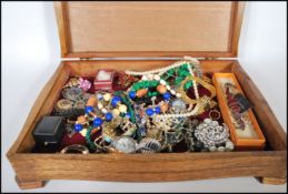 A collection of costume jewellery some vintage, to