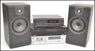 HI-FI- A Kenwood compact disc player model DP-4030