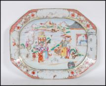 A 18th Century circa 1780 Qing Dynasty famille ros