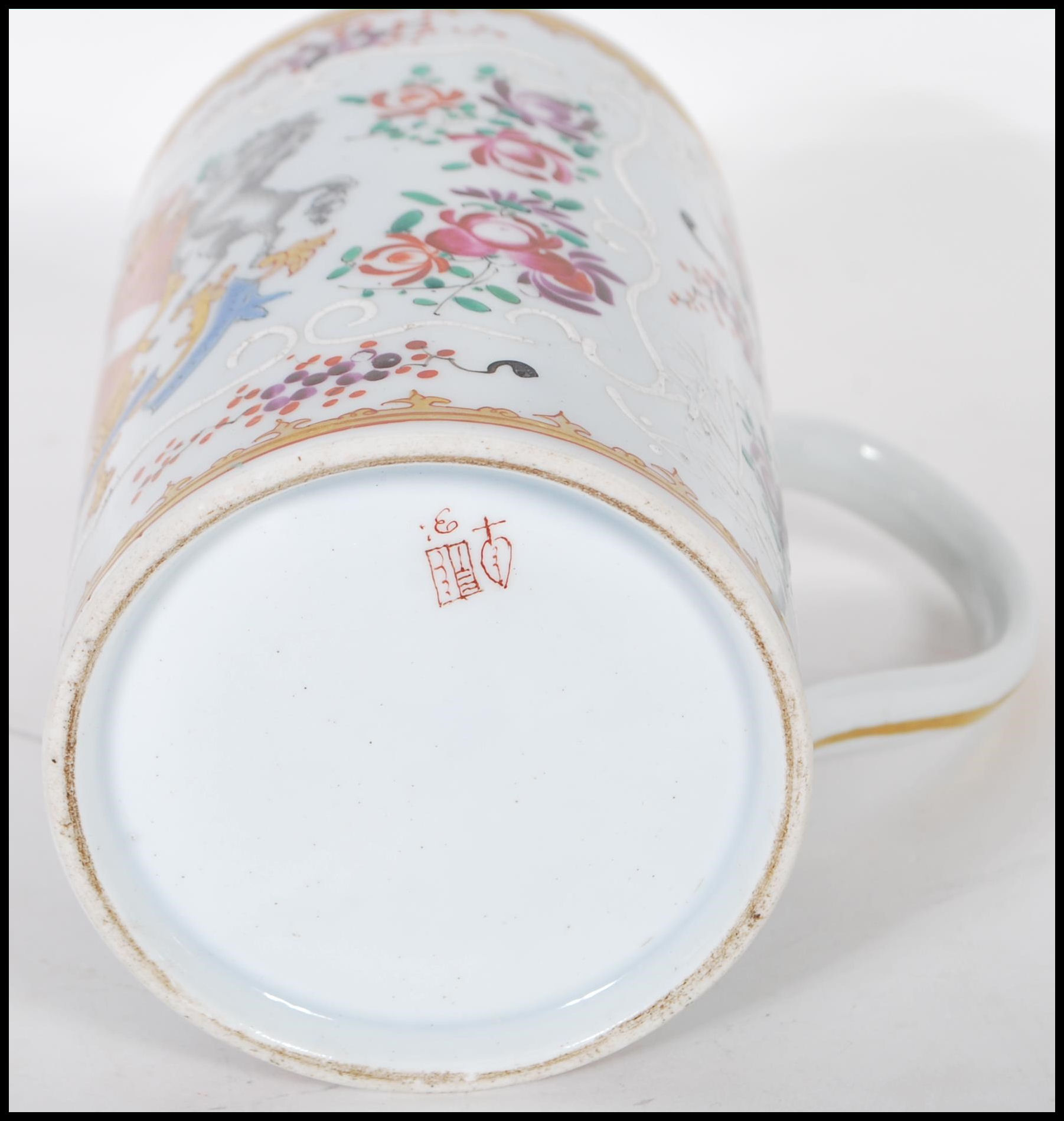 A 19th Century Edme Samson of Paris porcelain mug - Image 6 of 6