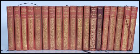 A collection of Sir Walter Scott books, published