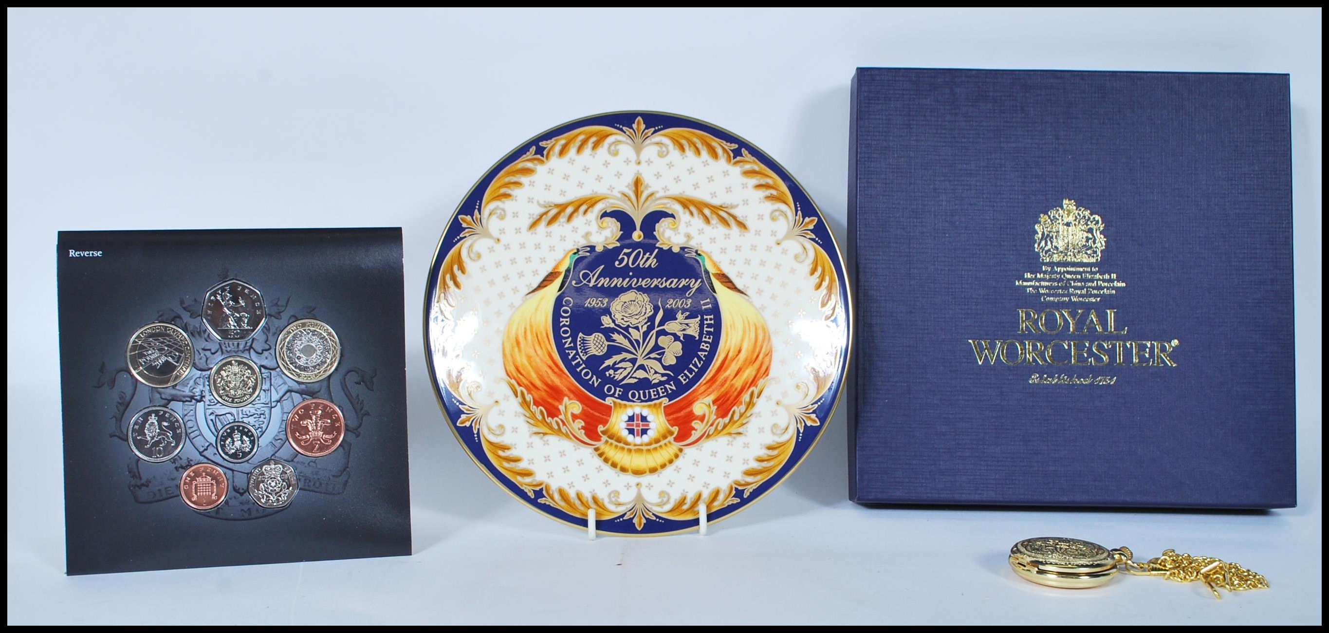 A collection of items to include a Royal Mint Comm