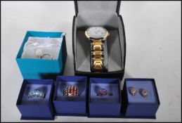 A collection of individually boxed dress jewellery