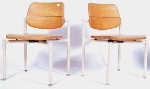 MARTIN STOLL VINTAGE LATE 20TH CENTURY GERMAN SIDE ARMCHAIRS