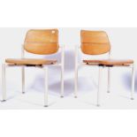 MARTIN STOLL VINTAGE LATE 20TH CENTURY GERMAN SIDE ARMCHAIRS