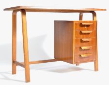 RARE HEALS MID CENTURY OAK OFFICE DESK BY GORDON RUSSELL