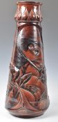 BARUM WARE RD 44561 POTTERY GROTESQUE TOAD VASE BY CH. BRANNUM