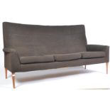 FRENCH MID 20TH CENTURY RETRO VINTAGE THREE SEAT SOFA SETTEE