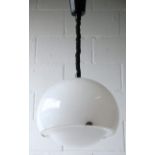 ORIGINAL 1970'S ITALIAN RETRO VINTAGE RISE AND FALL PENDANT LIGHT