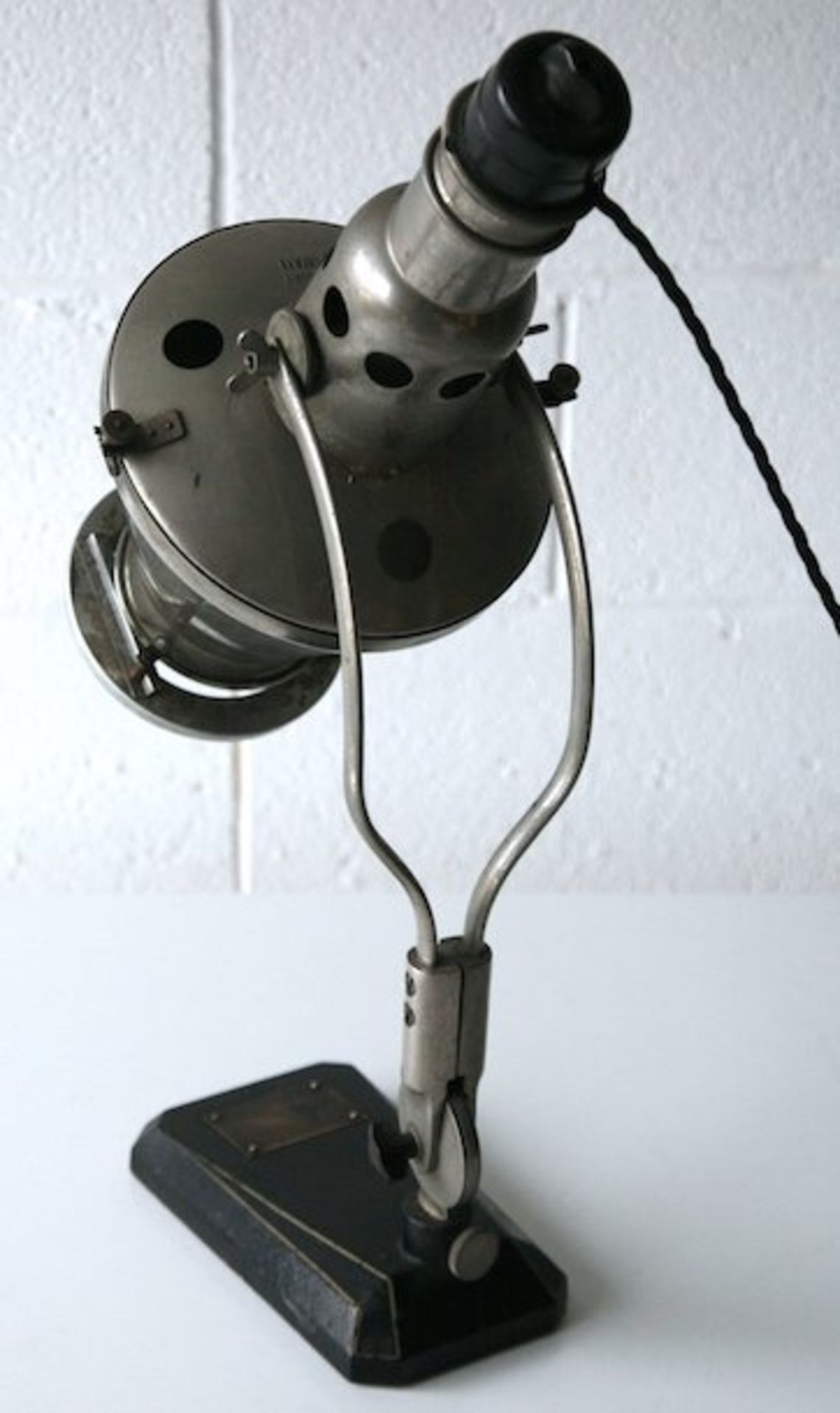 ORIGINAL 1950'S SCIENTIFIC INDUSTRIAL DOCTORS LAMP BY HANAU - Bild 5 aus 5