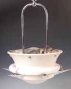 RARE 1950'S FRENCH CEILING LIGHT BY MAZDA LIGHTING