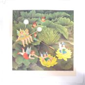 AFTER BERYL COOK SIGNED PRINT ENTITLED ' FAIRIES AND PIXIES '