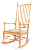 GEMLA ISABELLA D10 VINTAGE SWEDISH ROCKING CHAIR B