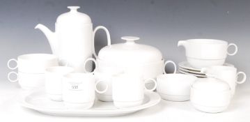 COLLECTION OF ROSENTHAL STUDIO LINE IN MOON WHITE