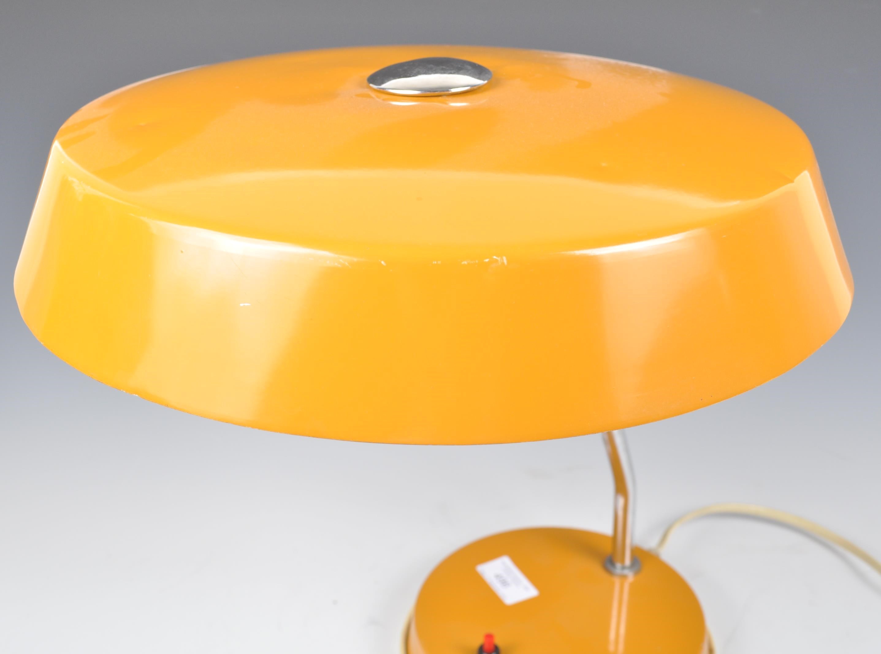 RARE ORIGINAL 1950'S DESK LAMP BY SZARVASI VAS FEMIPARI - Image 4 of 6