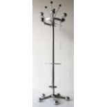RARE AND UNUSUAL 1970'S VINTAGE ATOMIC SPACE AGE COAT STAND