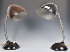 ELEKTROSVIT TYP 11.105 CZECH DESK LAMPS BY ERIC KIRKMAN COLE