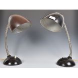 ELEKTROSVIT TYP 11.105 CZECH DESK LAMPS BY ERIC KIRKMAN COLE