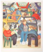 AFTER BERYL COOK SIGNED PRINT ENTITLED ' THE BOOT SALE '