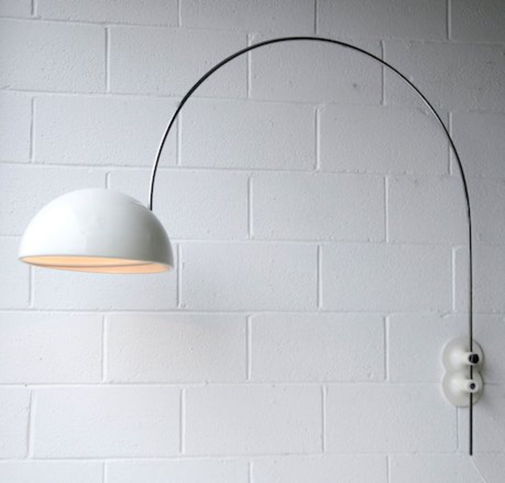 OLUCE COUPE 1159/R ITALIAN RETRO WALL LAMP BY JOE COLOMBO - Bild 2 aus 5