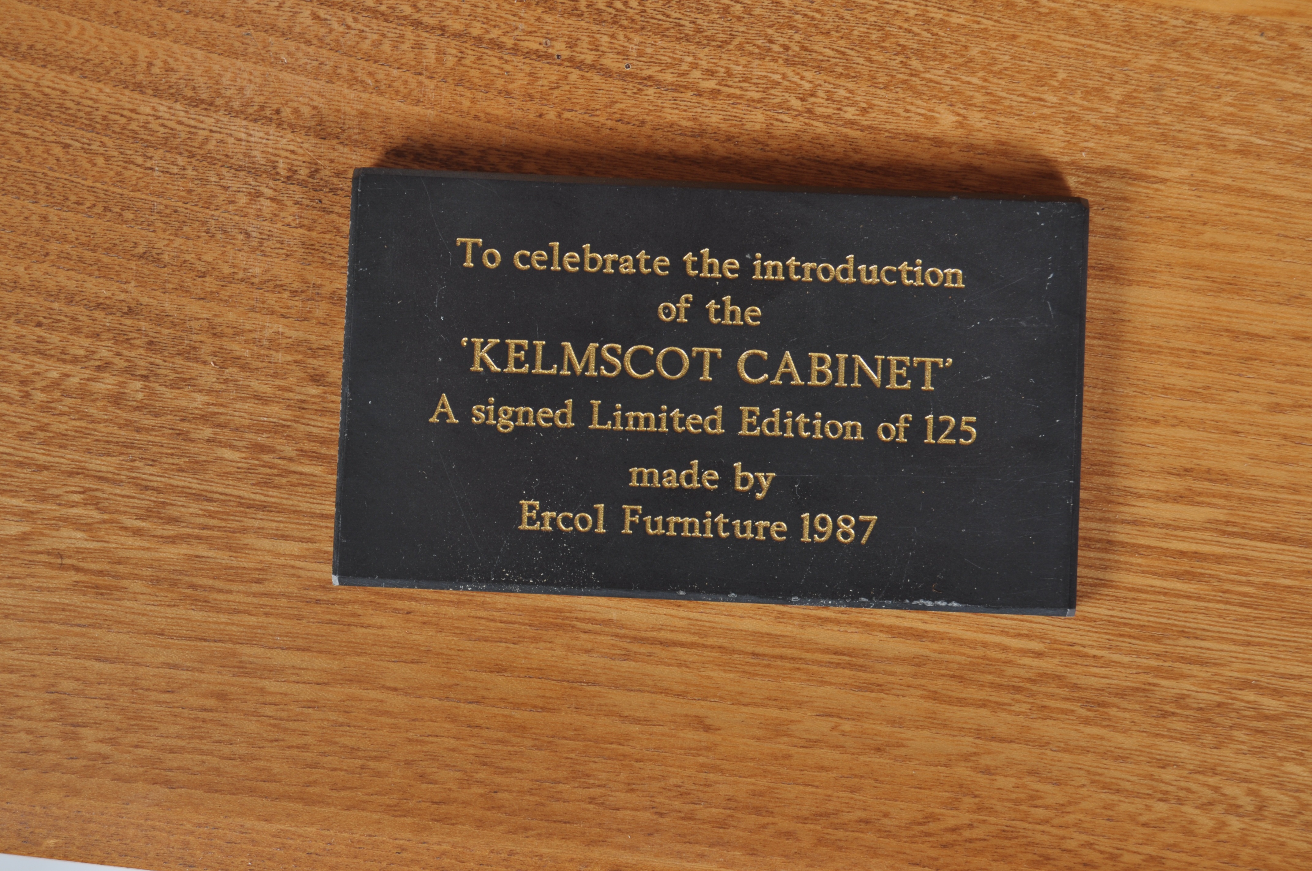 INCREDIBLY RARE ERCOL KELMSCOT LIMITED EDITION CABINET - Image 7 of 7