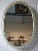 DUSCHOLUX 1960'S ILLUMINATING LUCITE VANITY WALL MIRROR