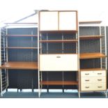 STAPLES LADDERAX VINTAGE MODULAR WALL UNIT BY ROBERT HEAL