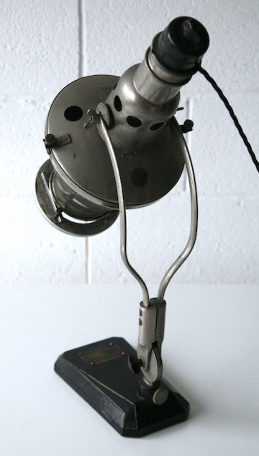 ORIGINAL 1950'S SCIENTIFIC INDUSTRIAL DOCTORS LAMP BY HANAU - Bild 2 aus 5