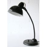 ART DECO 1940'S RETRO VINTAGE EBONISED DESK / TABLE LAMP