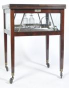 STUNNING AUSTRIAN 1920'S ART DECO BAR CART DRINKS TROLLEY