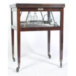 STUNNING AUSTRIAN 1920'S ART DECO BAR CART DRINKS TROLLEY