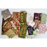 ASSORTED COLLECTION OF HIGH END DESIGNER FABRICS