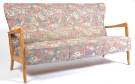 RARE FRITZ HANSEN MID CENTURY DANISH RETRO SOFA SETTEE