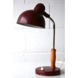 UNUSUAL 1930'S ART DECO VINTAGE TABLE / DESK LAMP
